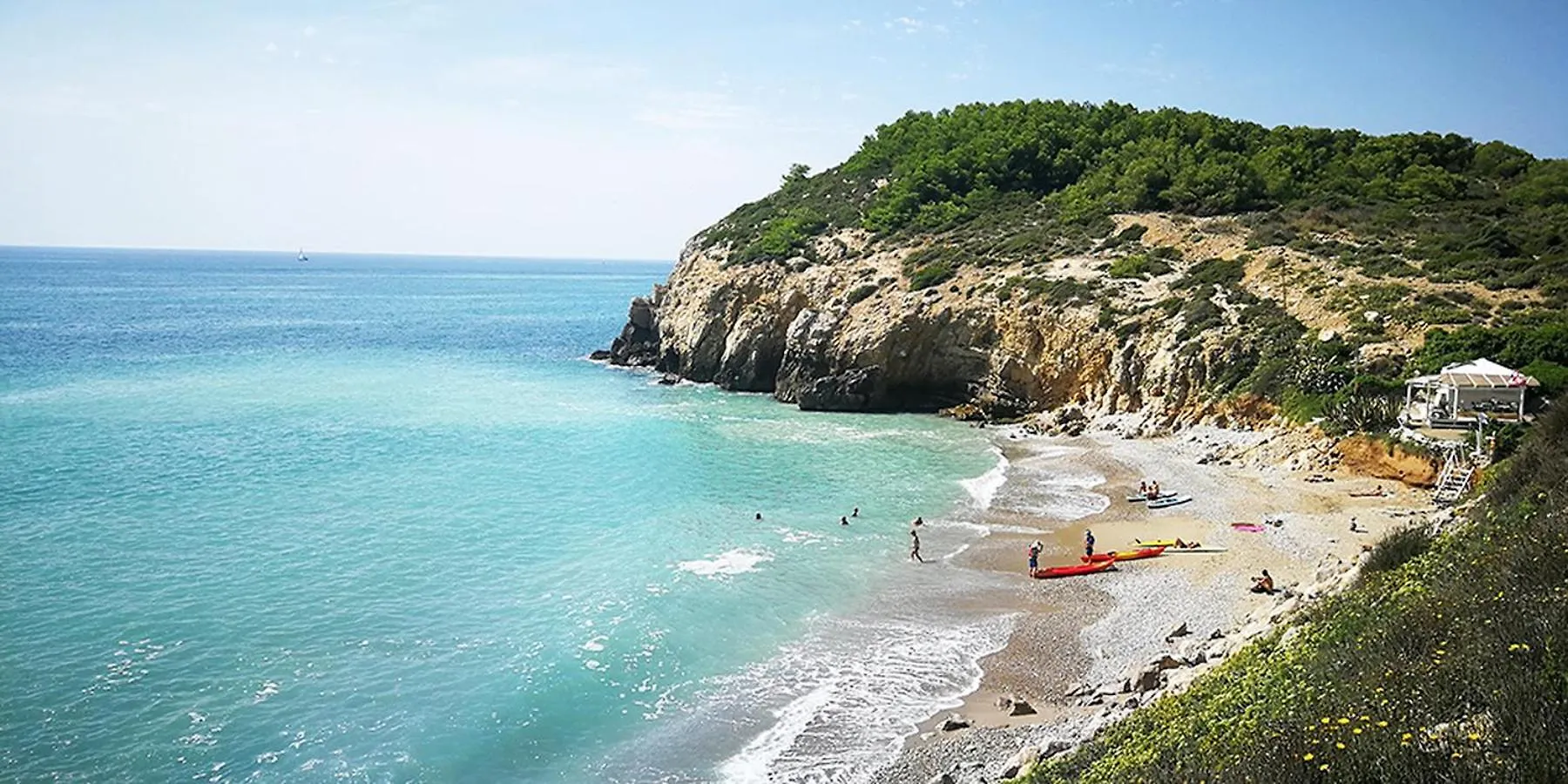 New Beside Sitges With Pool Beside Beach Apartment Vilanova i la Geltru